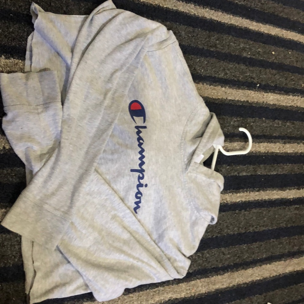 Cropped 👑champion👑hoodie